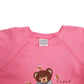 Mens Pink Hanes I Love Honey Bear Made In USA Crewneck Jumper