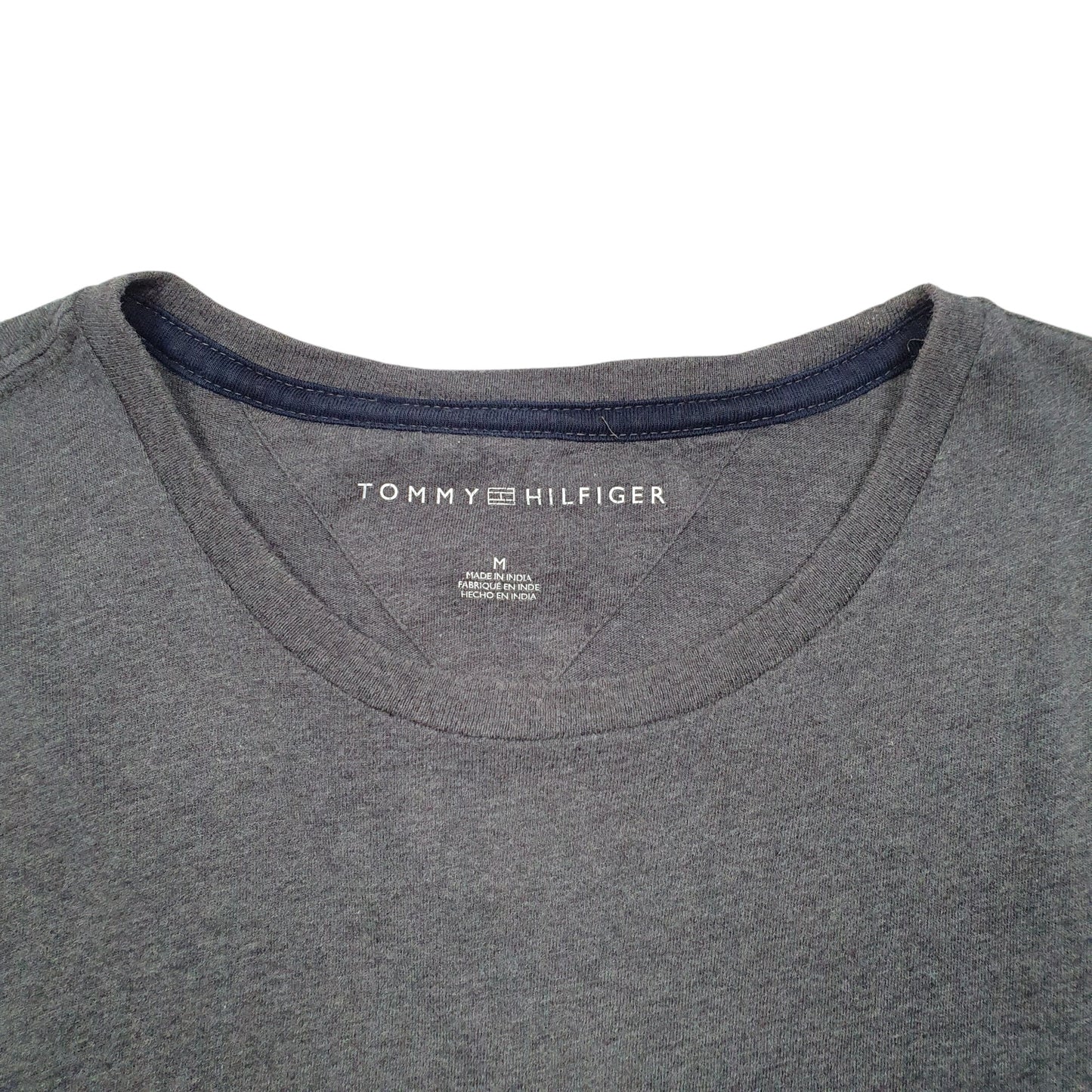 Mens Grey Tommy Hilfiger  Short Sleeve T Shirt