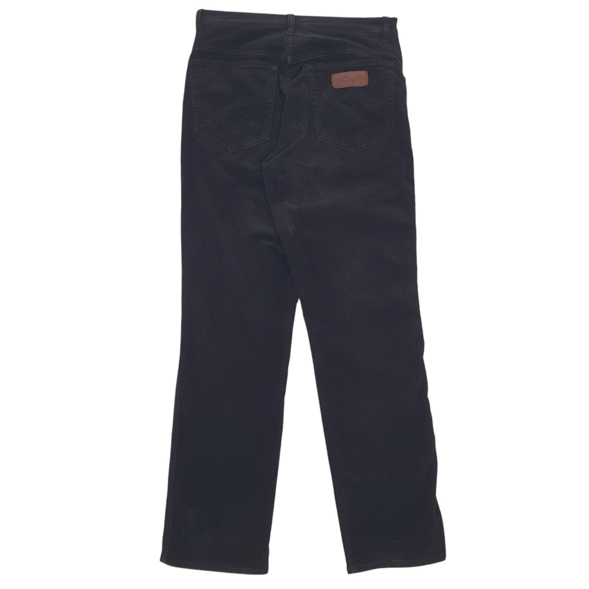 Mens Black Wrangler Texas Stretch Corduroy Trousers