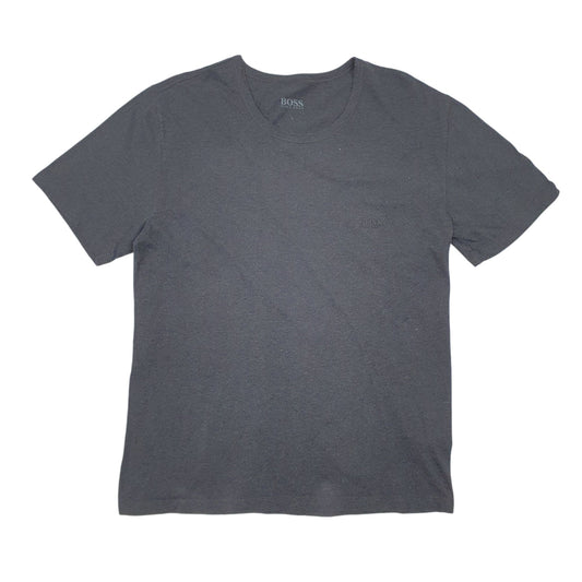 Mens Grey Hugo Boss  Short Sleeve T Shirt