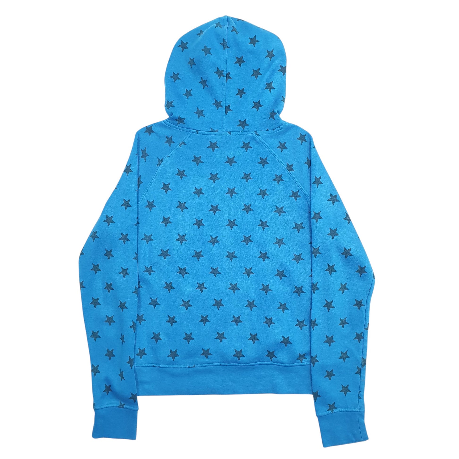 Womens Blue SWS Stars Hoodie Jumper