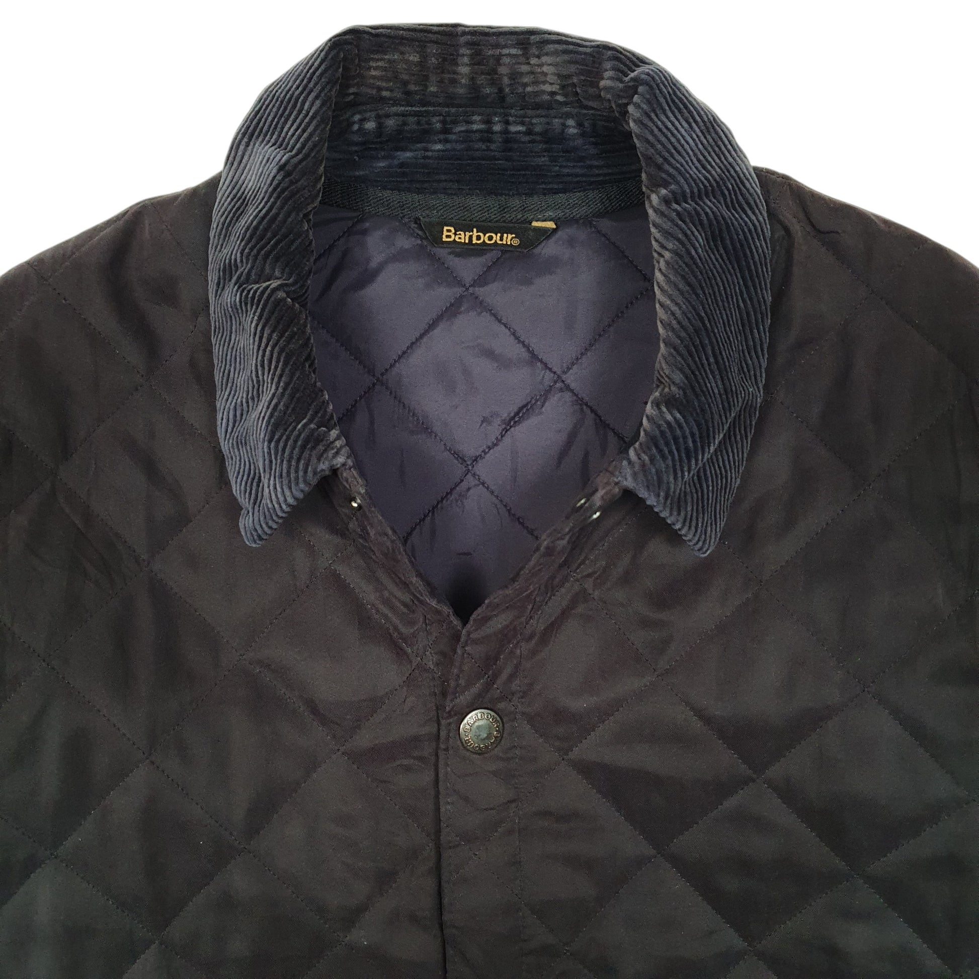 Mens Navy Barbour   Coat