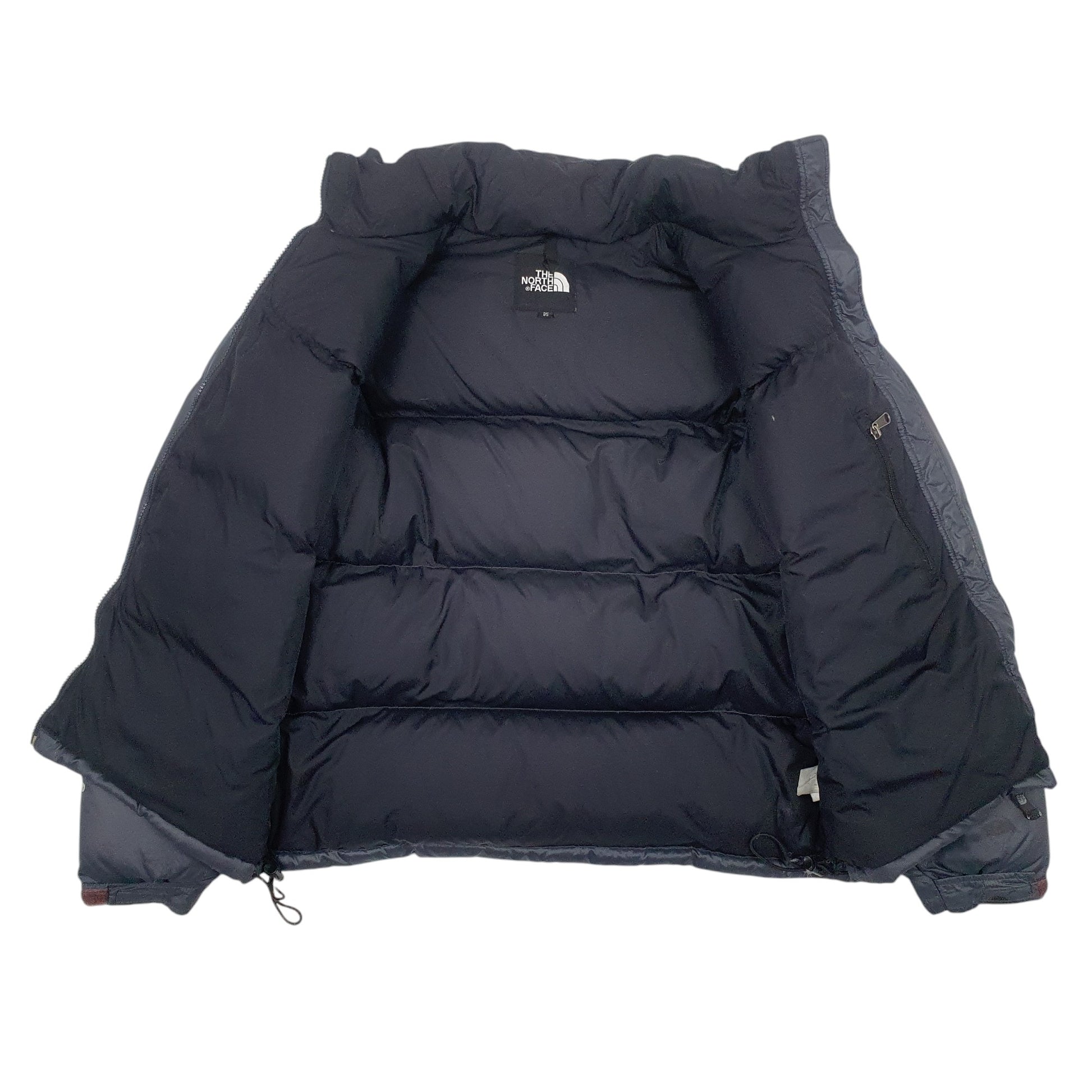 Mens Grey The North Face Nuptse 700  Coat