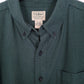 Mens Green L.L.Bean Houndstooth Overshirt Long Sleeve Shirt