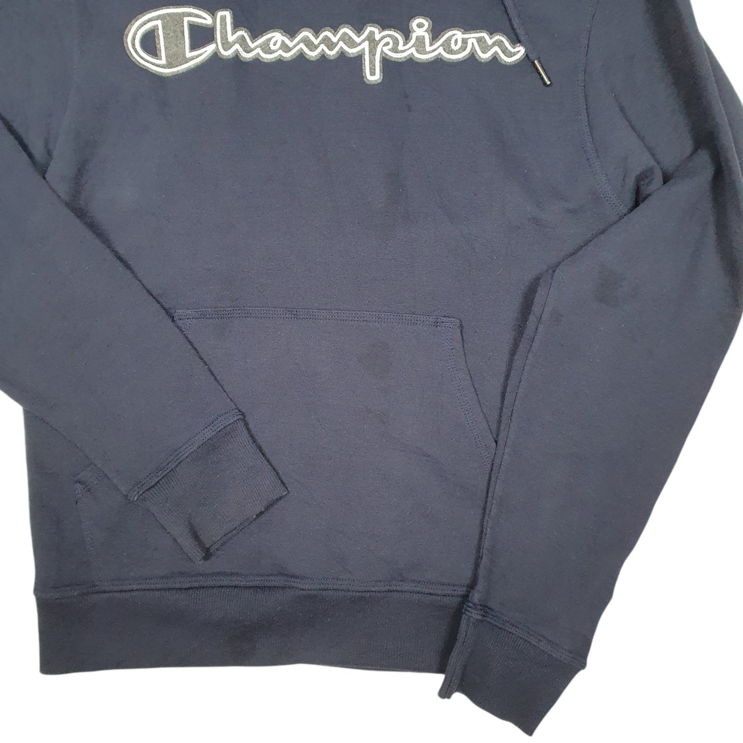 Mens Navy Champion  Hoodie Jumper