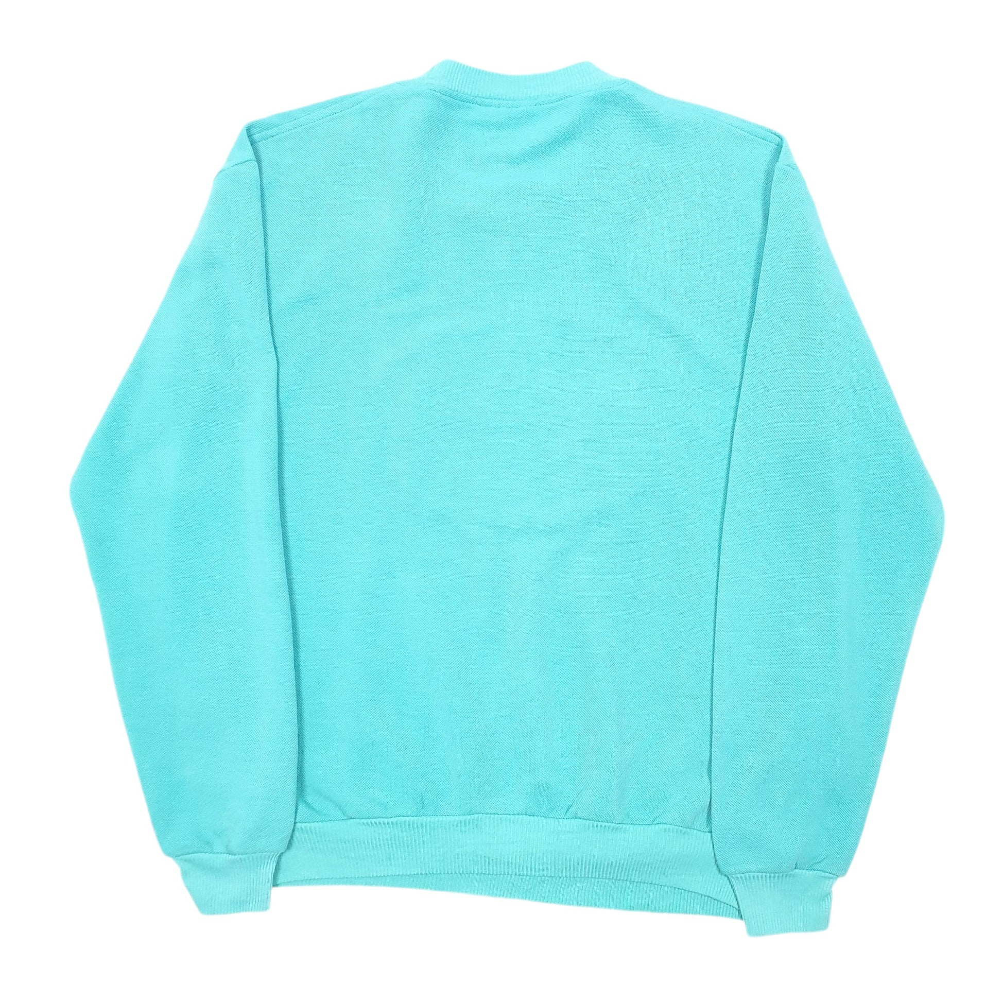 Mens Green Lacoste Spellout Crocodile Logo Chemise Vintage Crewneck Jumper