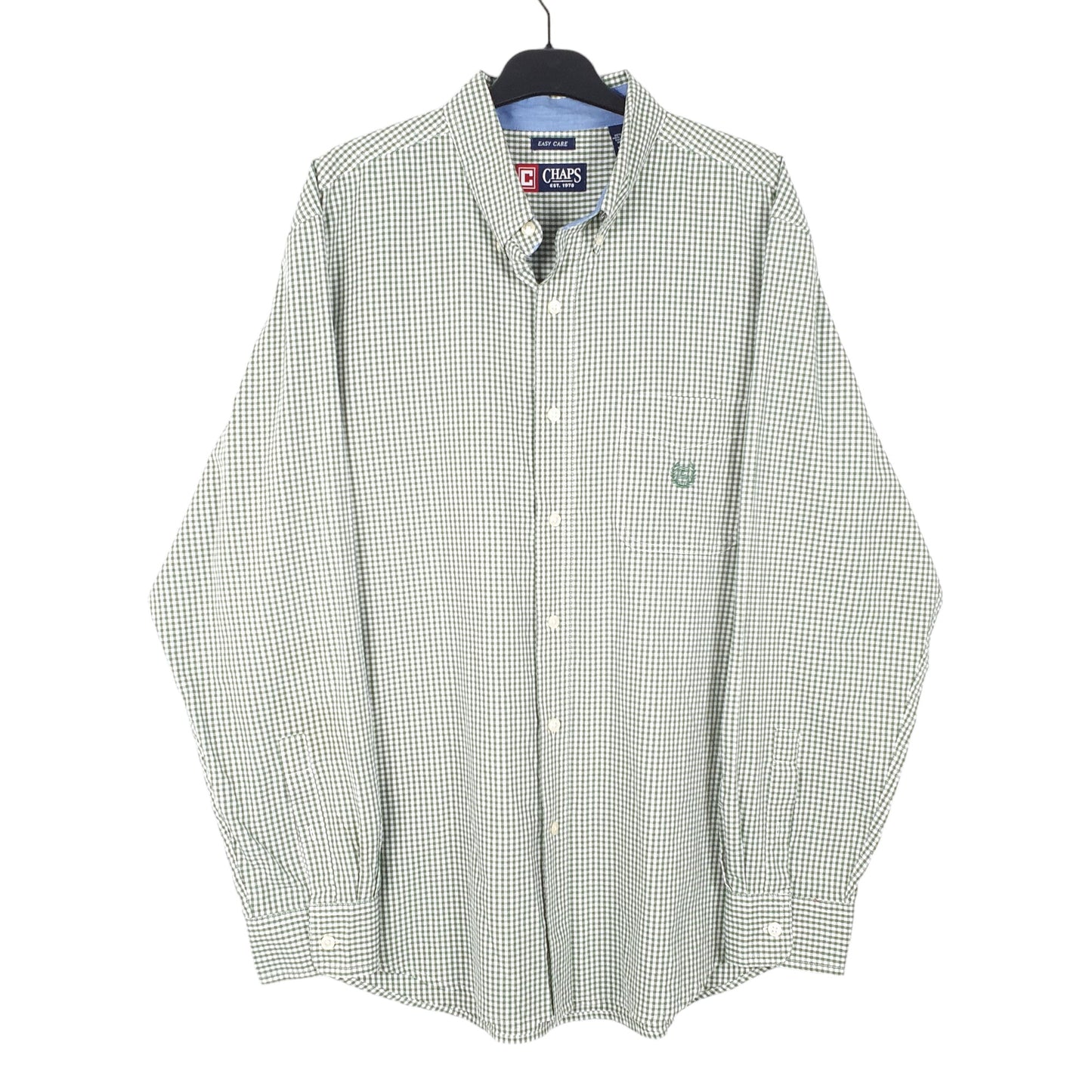Mens Green Chaps  Long Sleeve Shirt