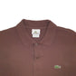 Mens Brown Lacoste  Short Sleeve Polo Shirt