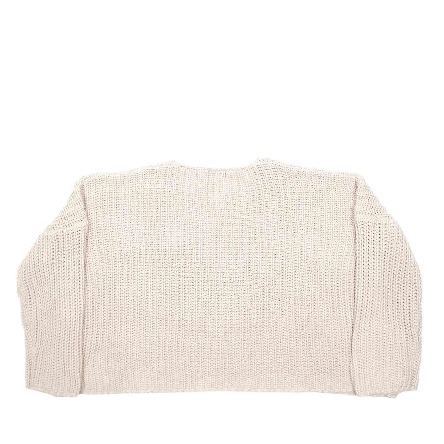 Womens Beige Listiele  Crewneck Jumper