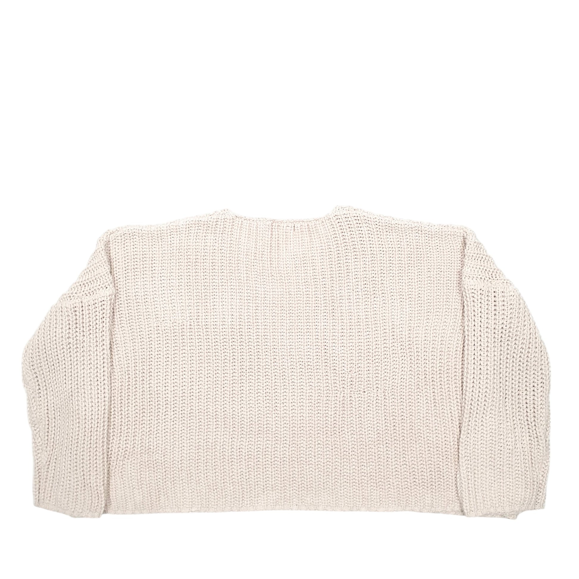 Womens Beige Listiele  Crewneck Jumper