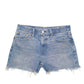 Womens Blue Levis Denim Jeans Jorts Cut-off Denim Shorts