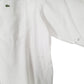 Mens White Lacoste  Long Sleeve Shirt