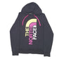 Womens Black The North Face Spellout Hoodie Jumper