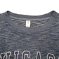 Mens Navy Passioni Chicago Illinois USA Spellout Crewneck Jumper