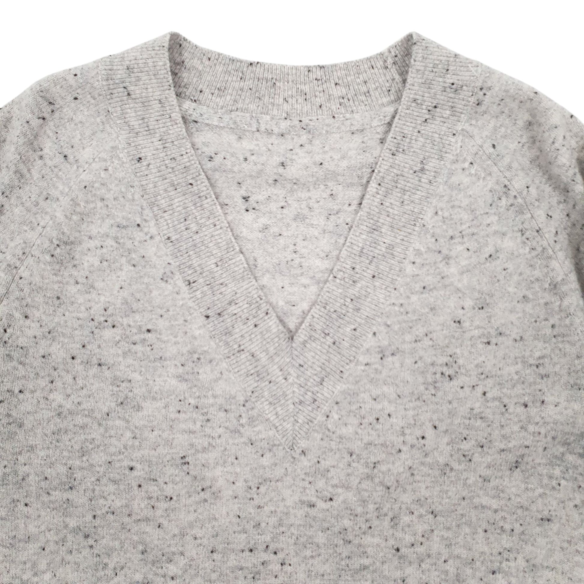 Womens Grey The White Company  Crewneck Jumper