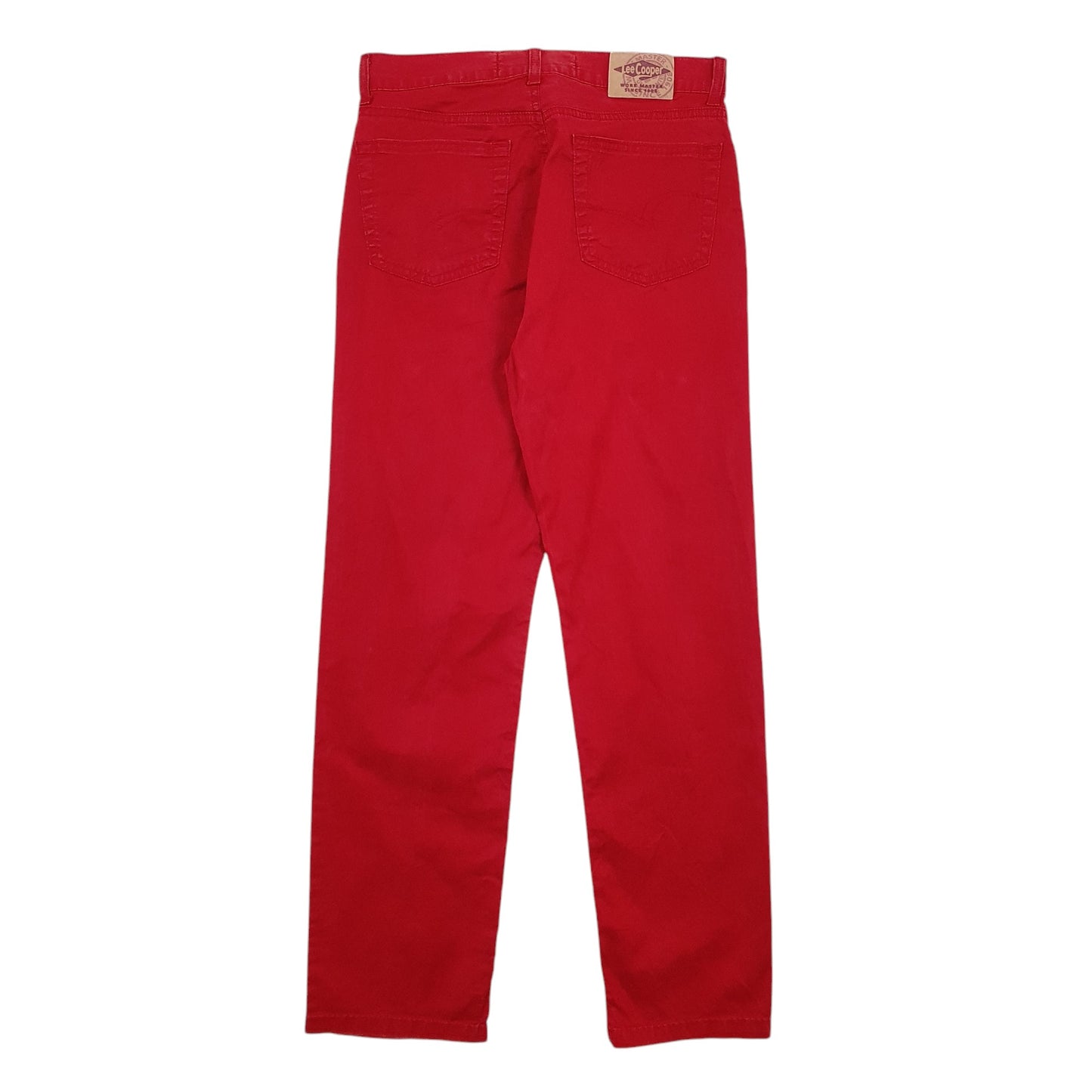 Mens Red Lee Cooper  Chino Trousers