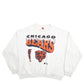 Mens Grey Color Works Chicago Bears NFL Football Vintage 90's Made In USA Crewneck Jumper