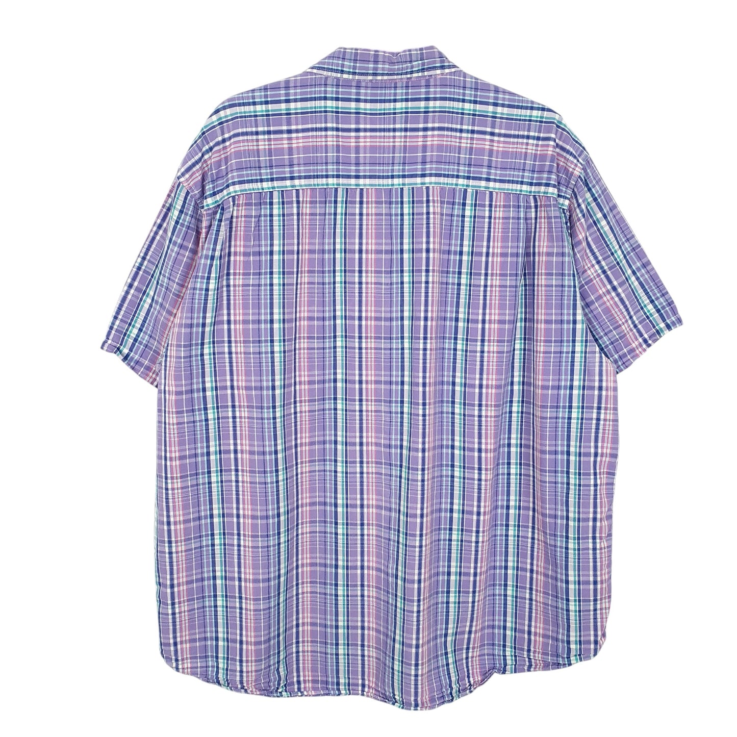 Mens Lilac Lincoln  Short Sleeve Shirt