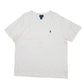 Mens White Polo Ralph Lauren V Neck Short Sleeve T Shirt