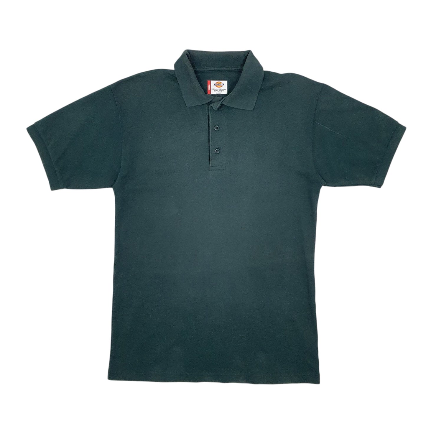 Mens Green Dickies  Short Sleeve Polo Shirt