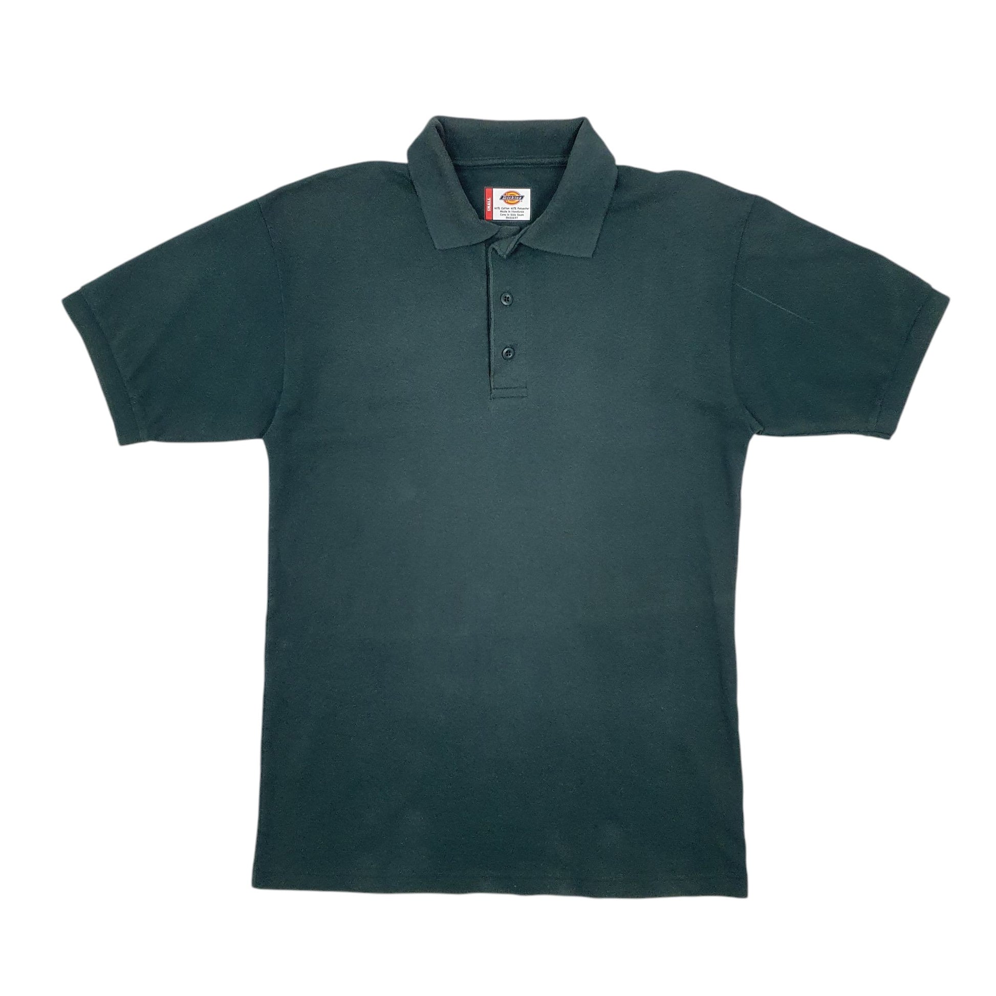Mens Green Dickies  Short Sleeve Polo Shirt