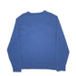 Mens Navy Nautica Knit V Neck Crewneck Jumper