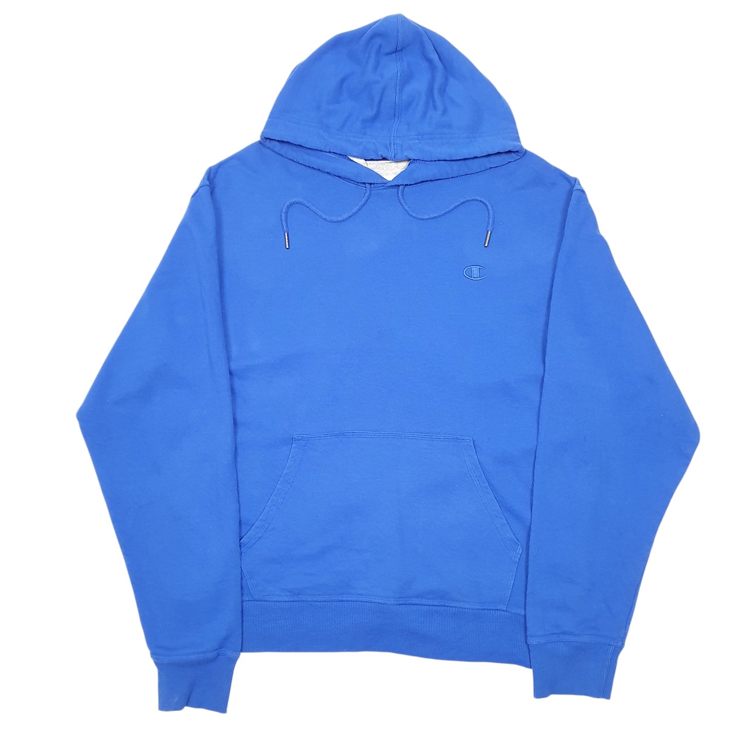 Mens Blue Champion  Hoodie Jumper