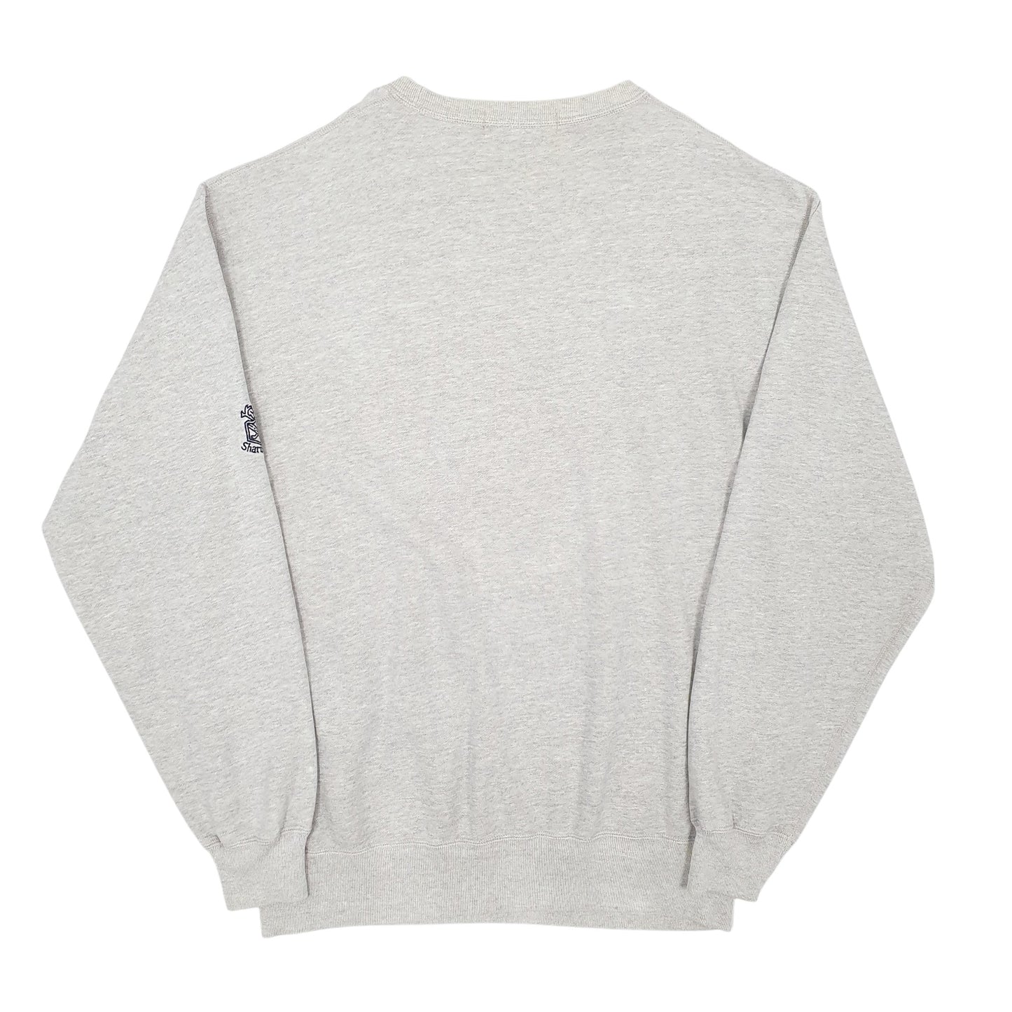 Mens Grey Polo Ralph Lauren Vintage Crewneck Jumper