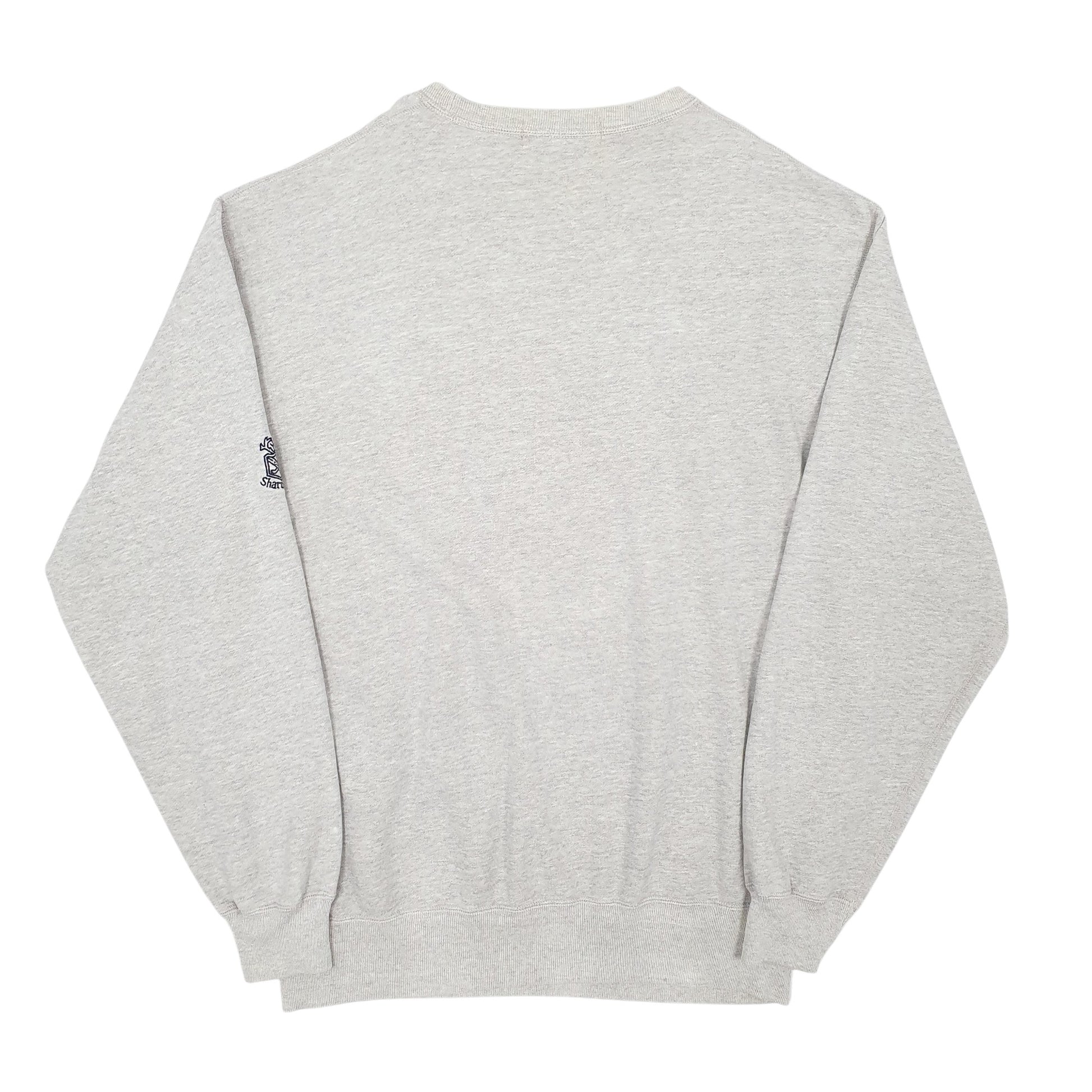 Mens Grey Polo Ralph Lauren Vintage Crewneck Jumper