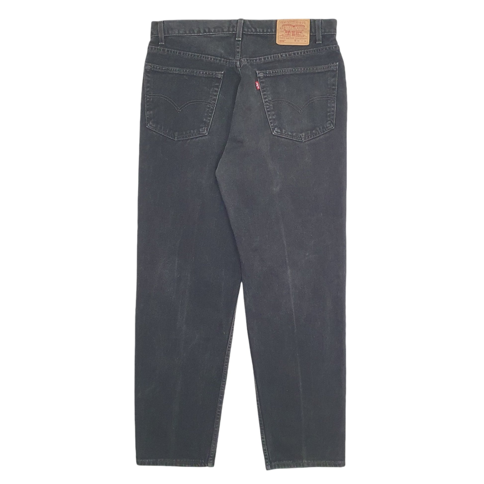 Mens Black Levis Vintage 2000's 550 JeansW38 L34