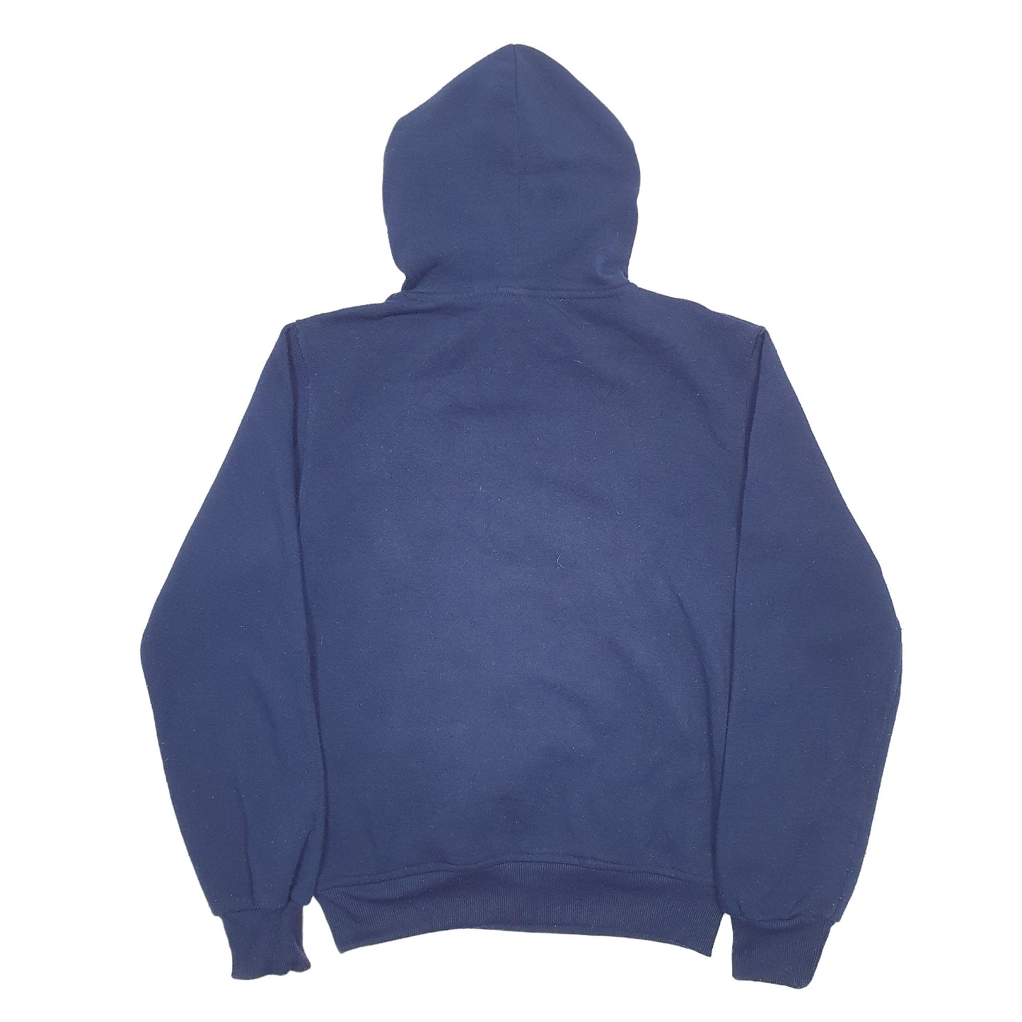 Mens Navy Naqi University Roma Spellout Hoodie Jumper