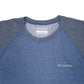 Mens Blue Columbia Sportswear  Long Sleeve T Shirt