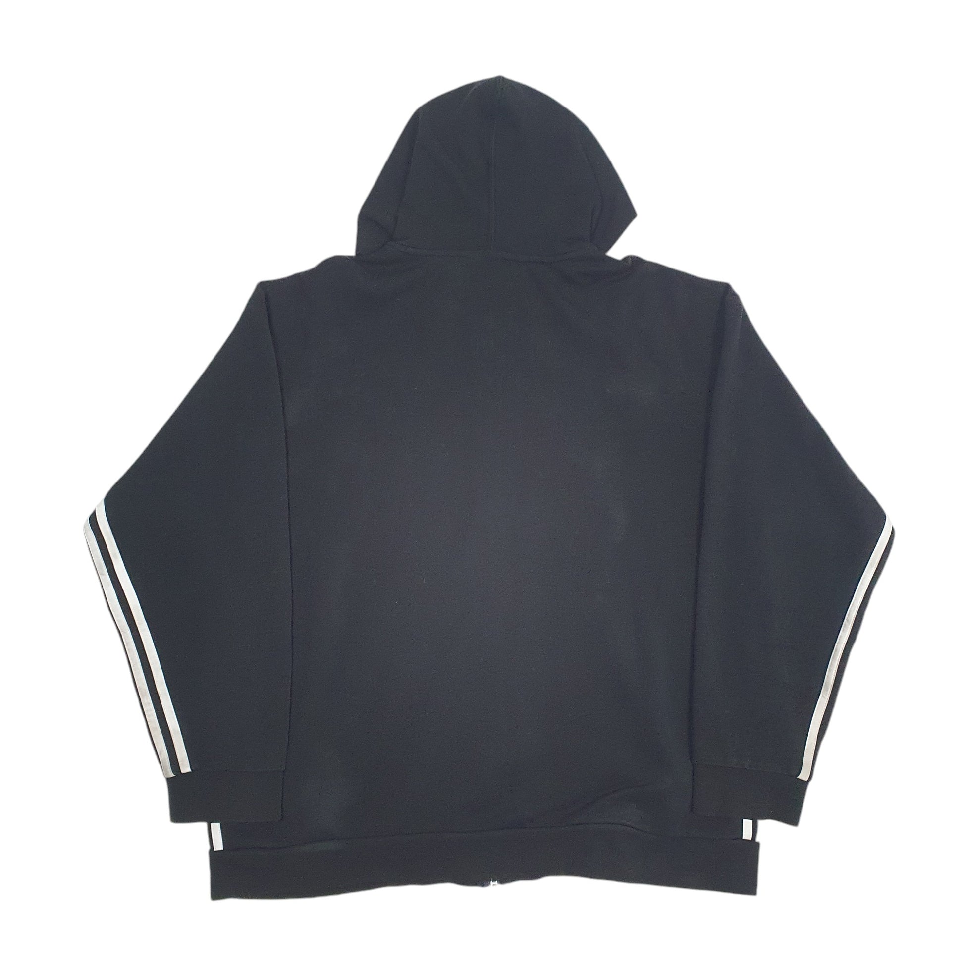 Mens Black Adidas  Full Zip Jumper