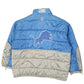 Mens Blue Reebok NFL Detroit Lions Vintage 90s  Coat