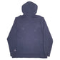 Mens Navy Champion Spellout Hoodie Jumper
