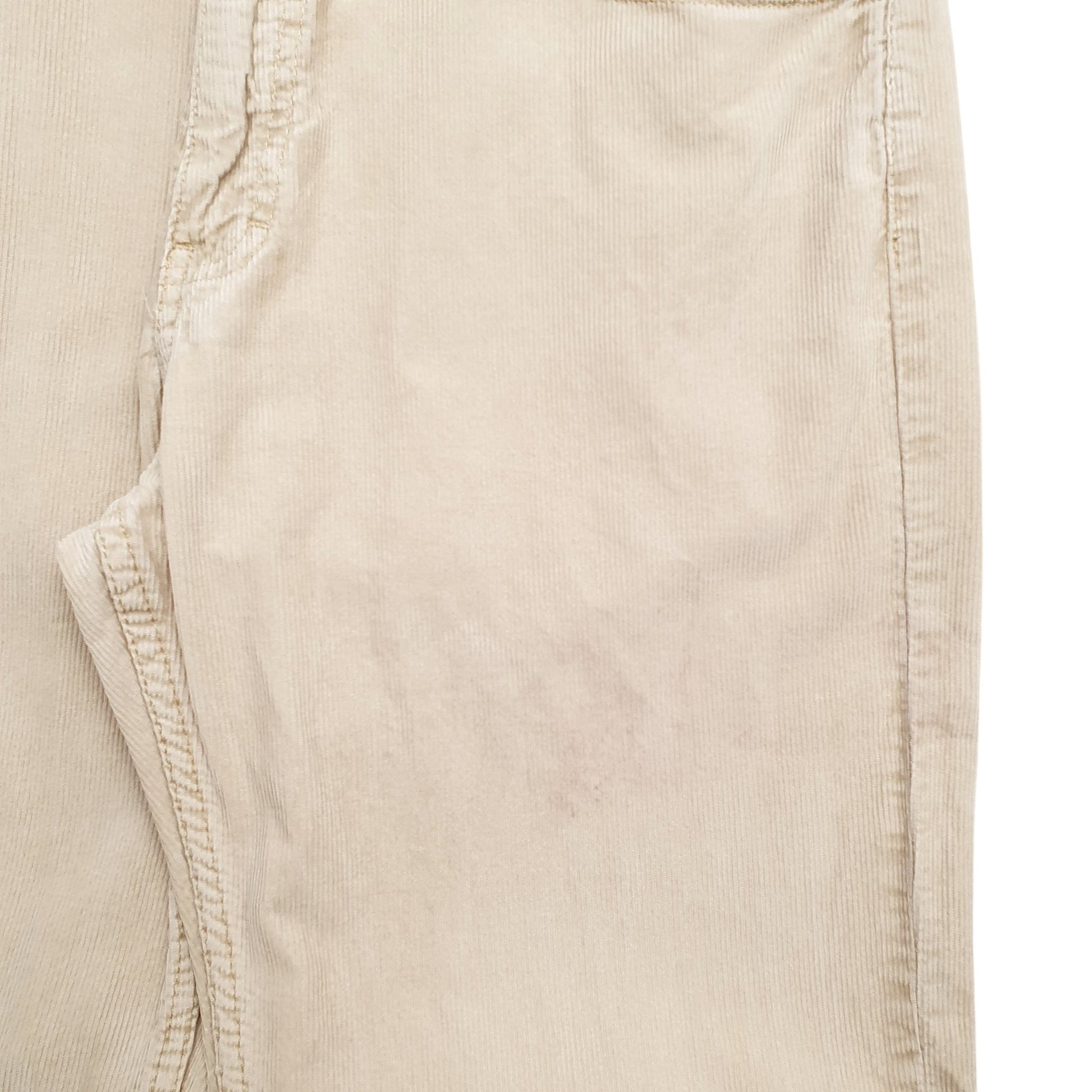 Mens Beige Tommy Hilfiger  Corduroy Trousers