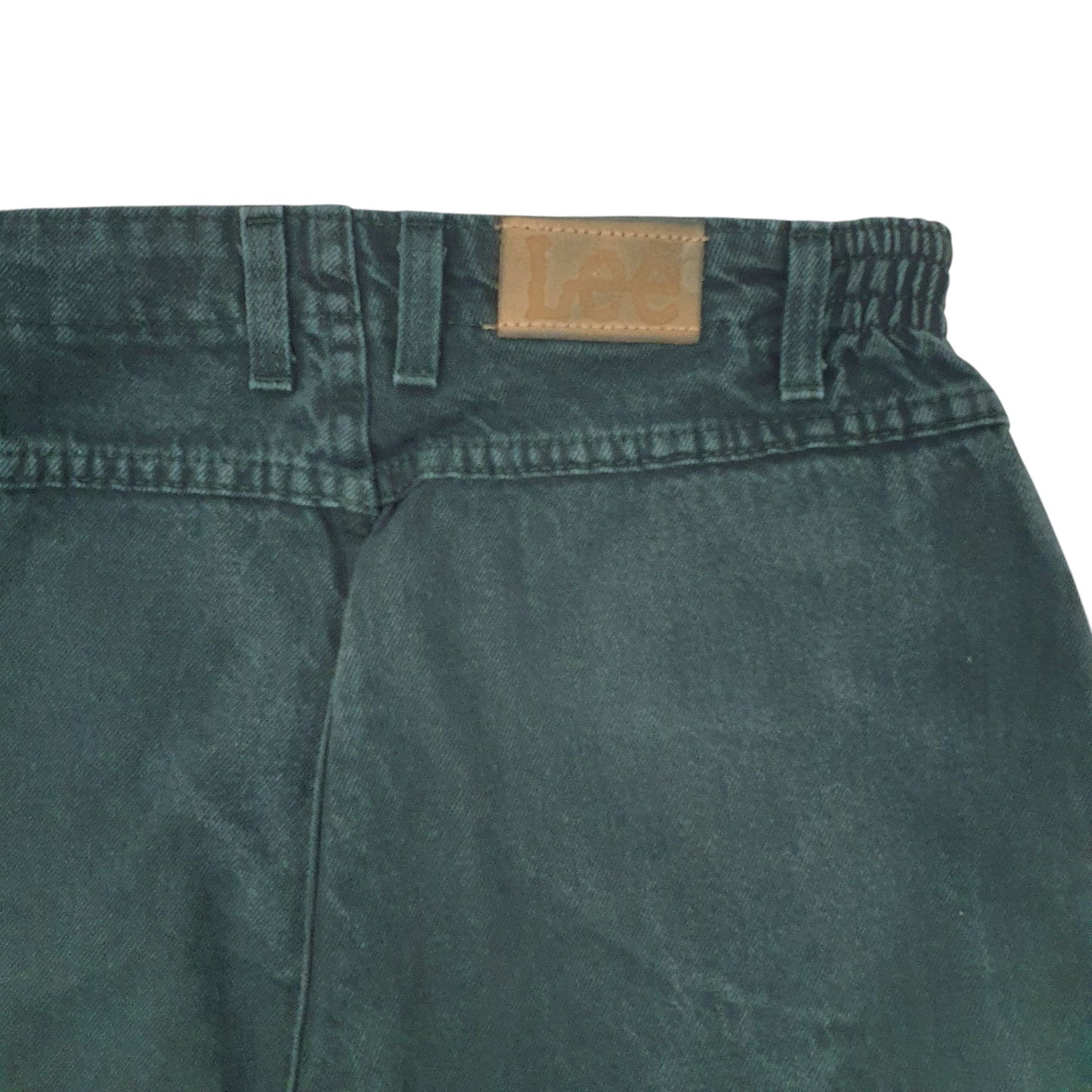 Womens Green Lee Vintage Made In USA Casual JeansW29 L32