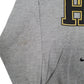 Mens Grey Nike Team Vintage 2000s Hoodie Jumper