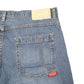 Mens Blue Nautica Baggy Jean Jorts Denim Shorts