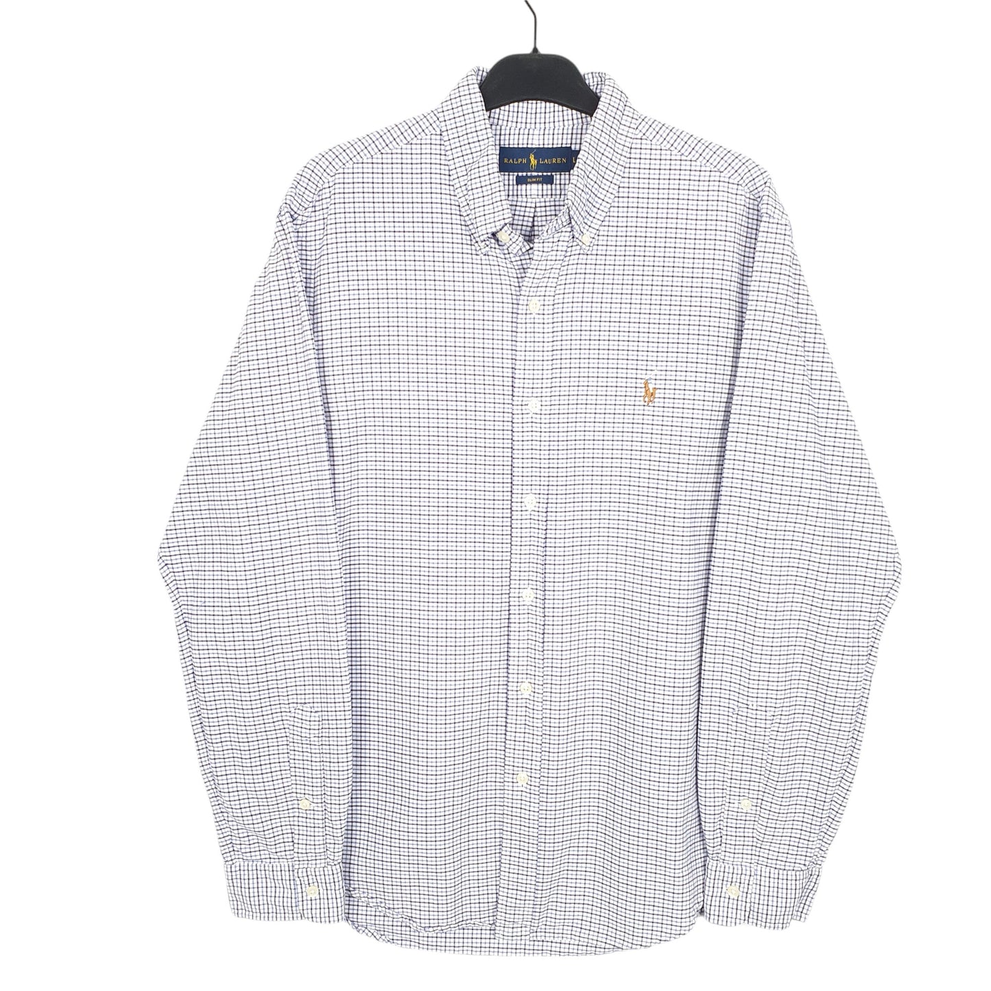 Mens White Ralph Lauren  Long Sleeve Shirt