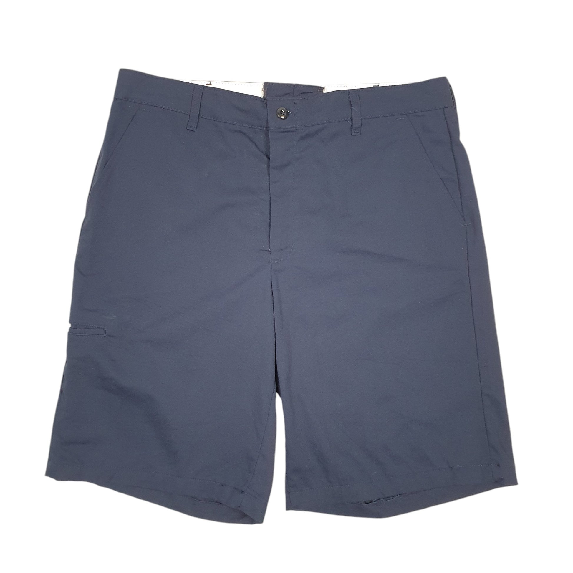 Mens Navy Red Kap Workwear USA Chino Shorts