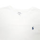 Mens White Polo Ralph Lauren V Neck Short Sleeve T Shirt