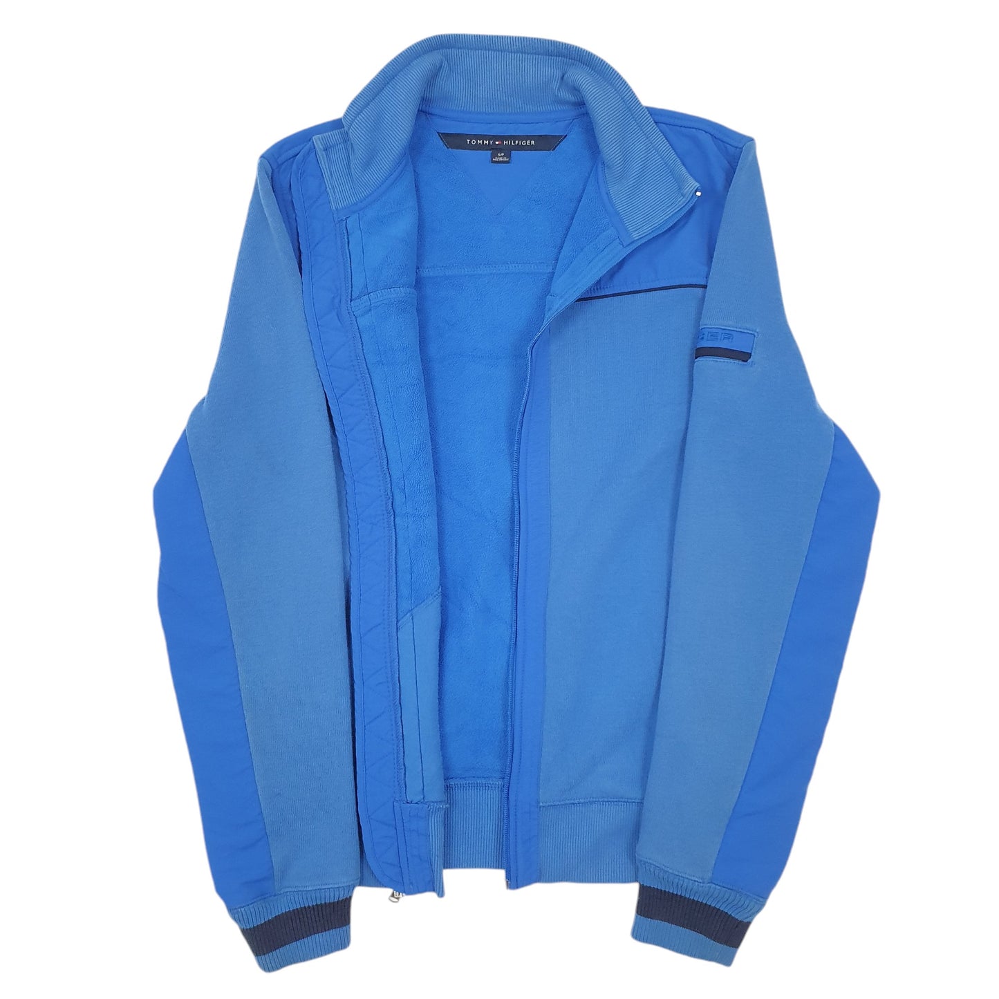 Mens Blue Tommy Hilfiger  Full Zip Jumper