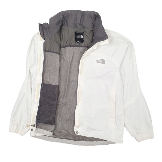 Womens White The North Face Hyvent  Coat