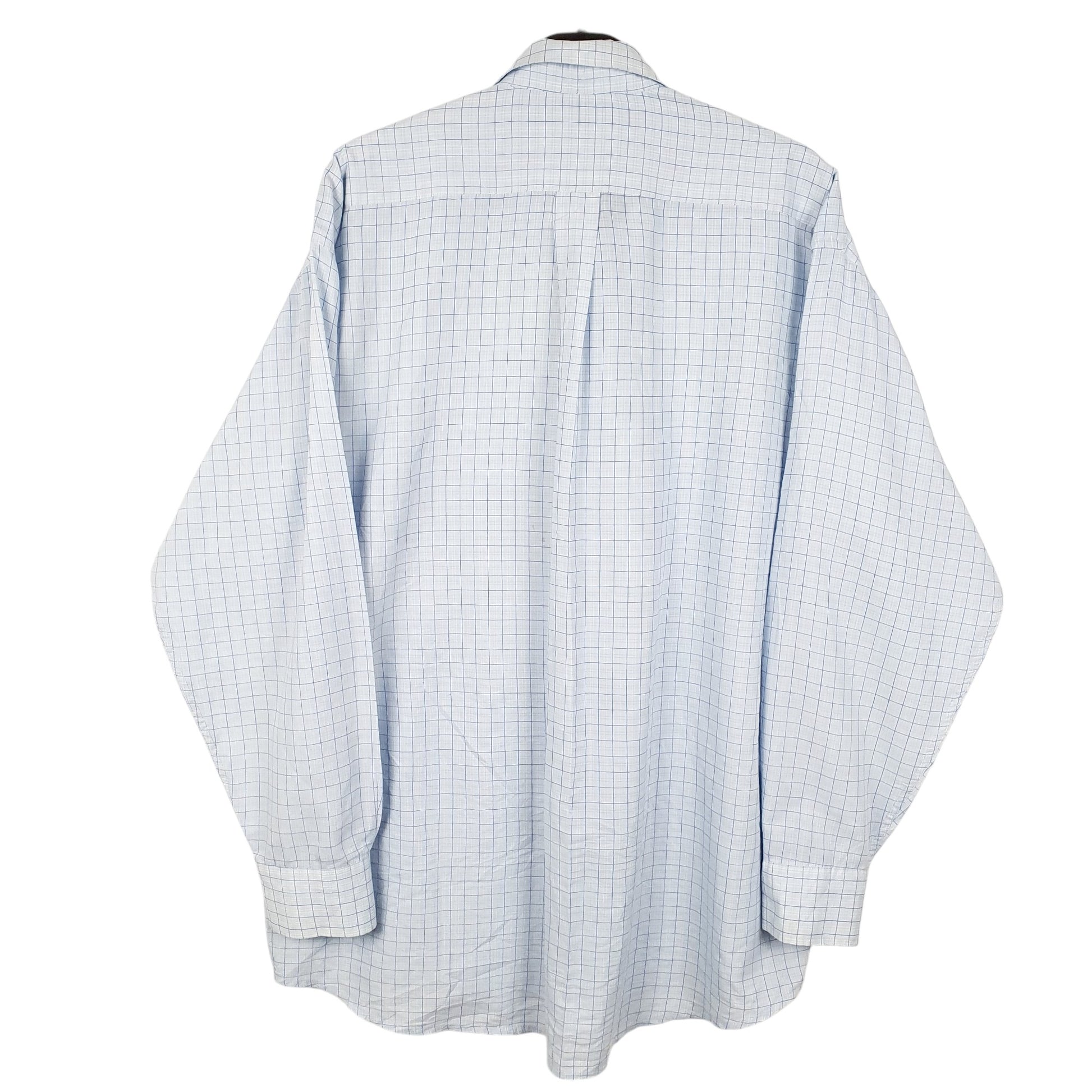 Mens Blue Burberry Burberrys London Long Sleeve Shirt
