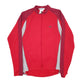 Womens Red Unbranded Active Wear Full Zip Jumper