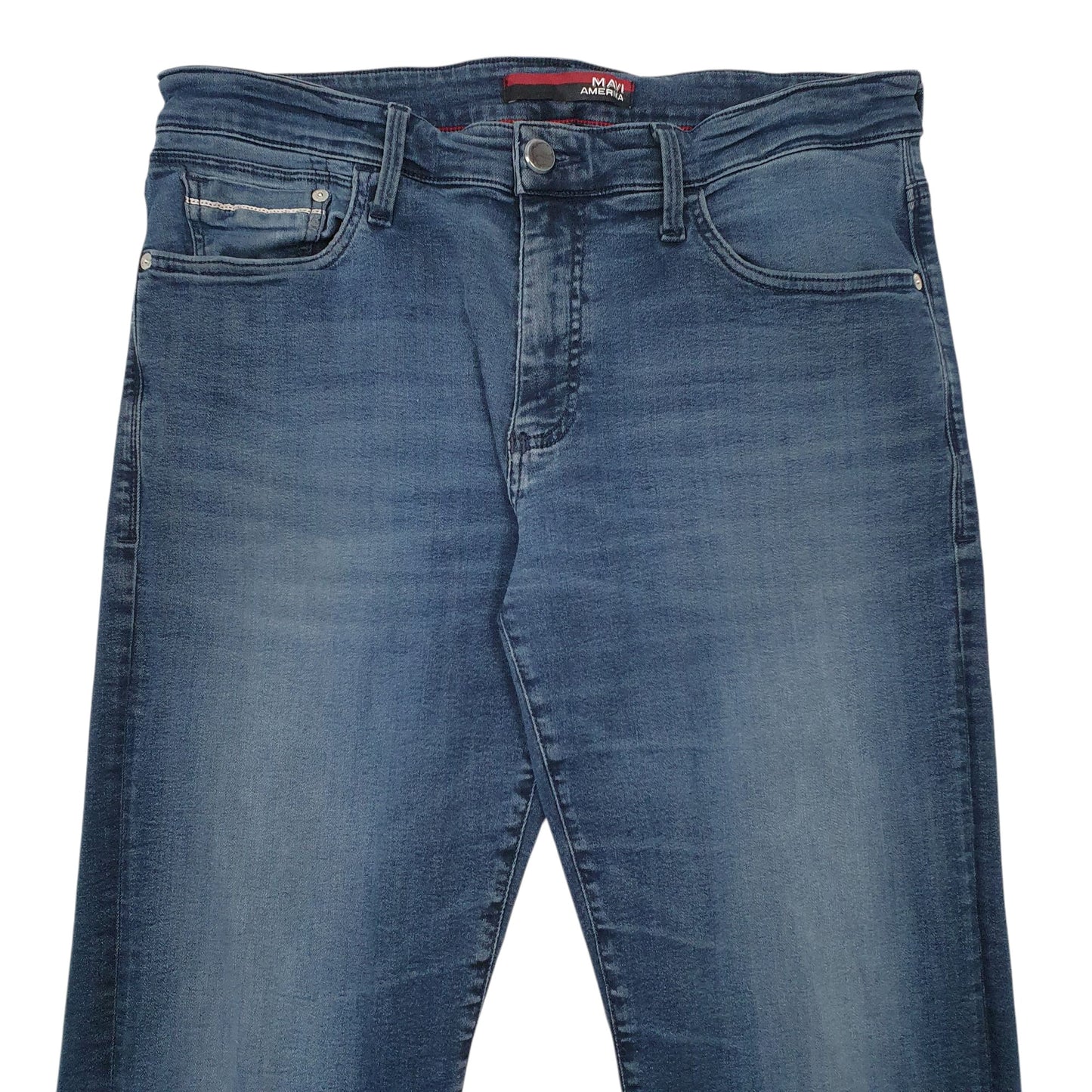 Mens Blue Mavi Amerika  Casual JeansW34 L32