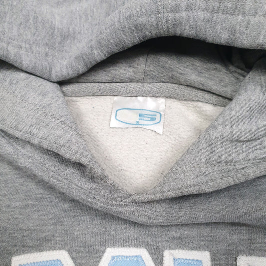 Mens Grey C5 Northern Carolina Tar Heels Basketball USA Hoodie Jumper
