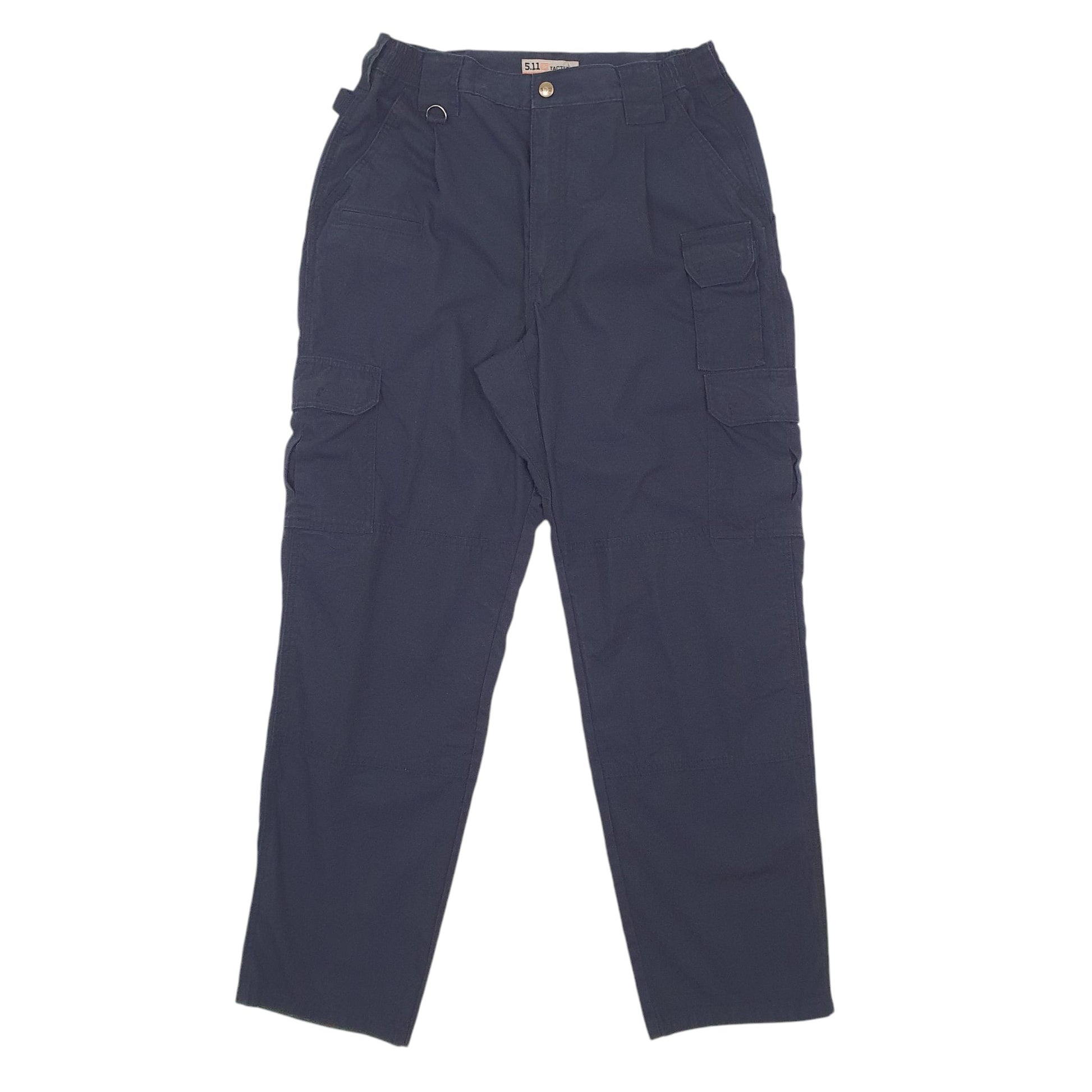 Mens Navy 5.11 Tactical Workwear Cargo Trousers