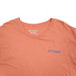 Mens Orange Columbia Sportswear PFG Fishing Short Sleeve T Shirt